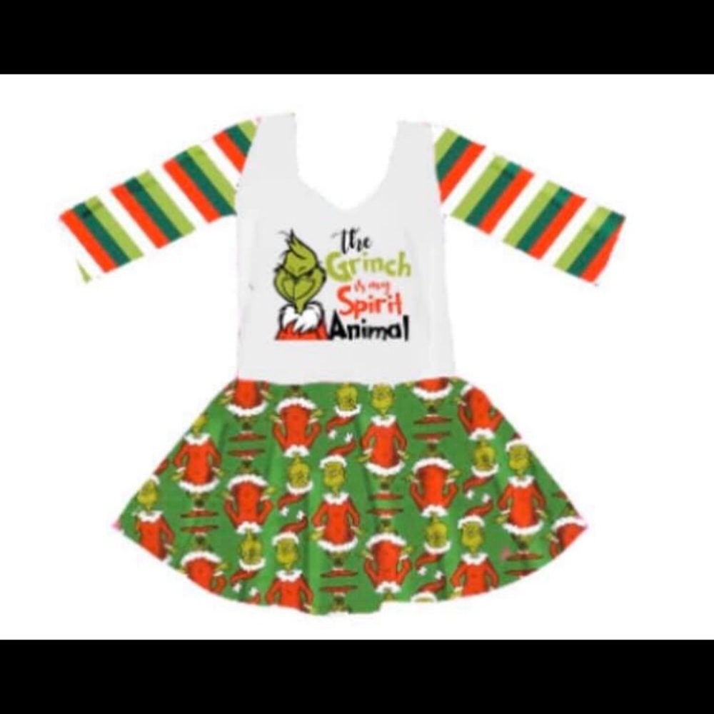 Grinch Skirted Leotard Leo